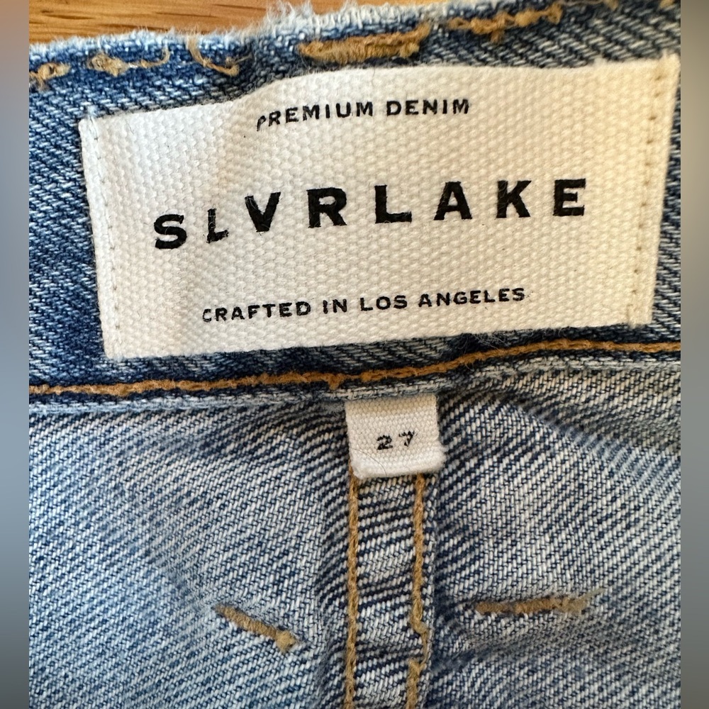 SLVRLAKE NWT “Sierra” jeans in Valley of Fire wash. Size 27 - Picture 2 of 5